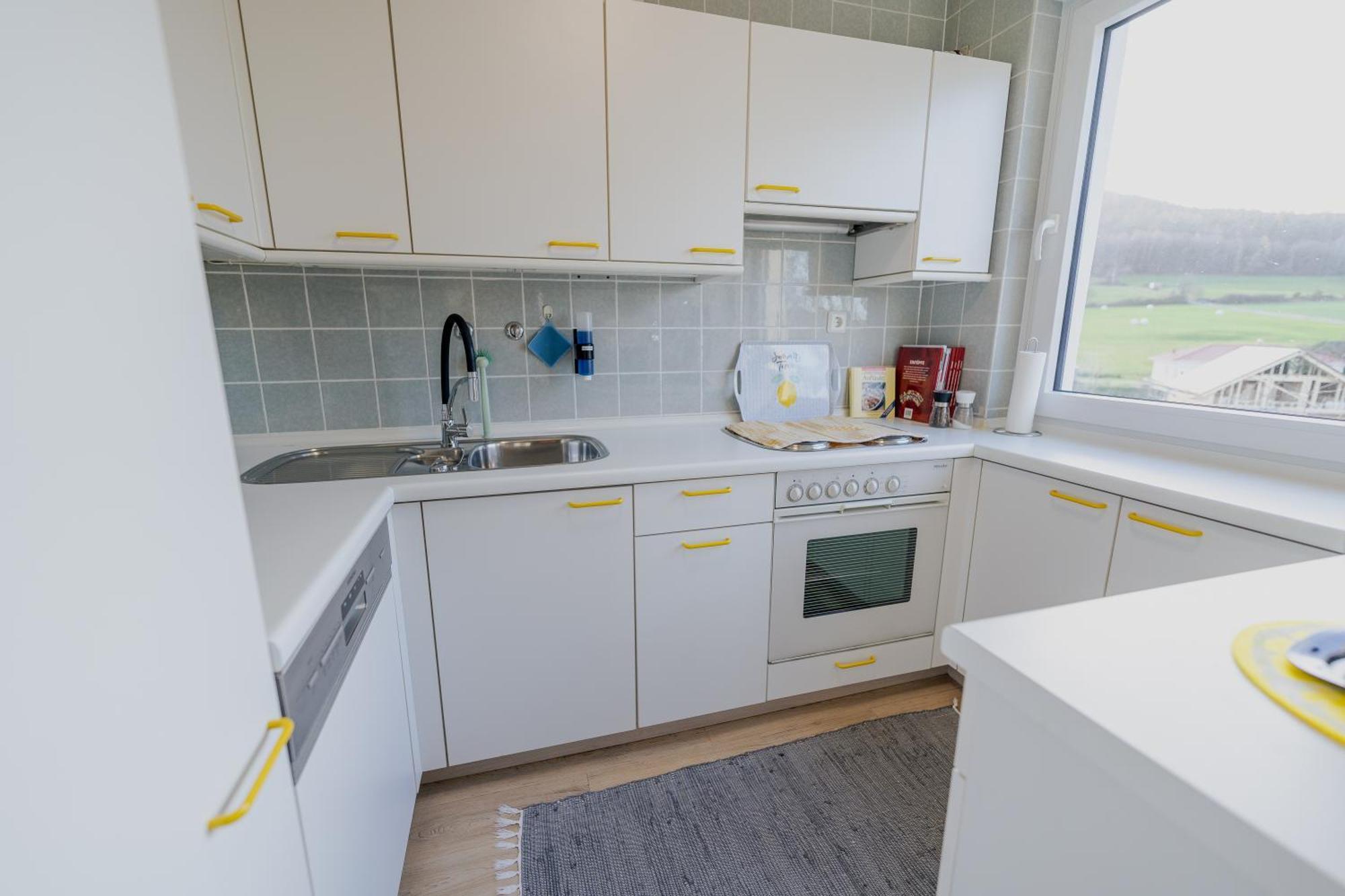 Ferienhaus Schoene Aussicht Ferienwohnung Gelb Hemfurth-Edersee Exterior photo